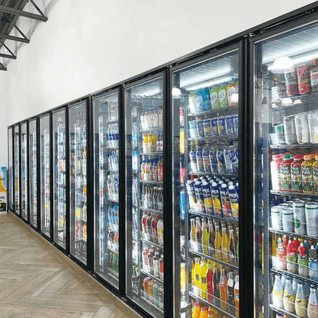 CD-01 Puerta y marco de vidrio estándar