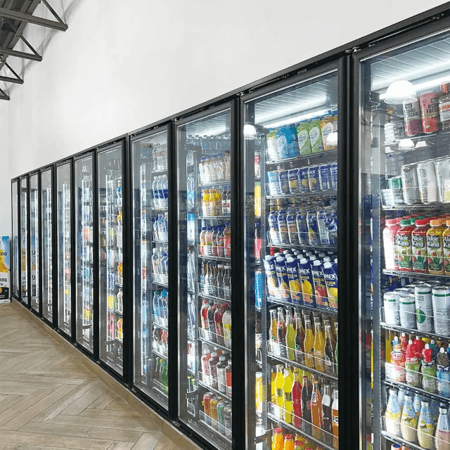 CD-01 Puerta y marco de vidrio estándar