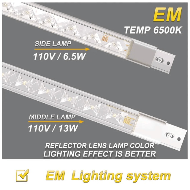 EM-01 Puerta y marco de vidrio que ahorran energía