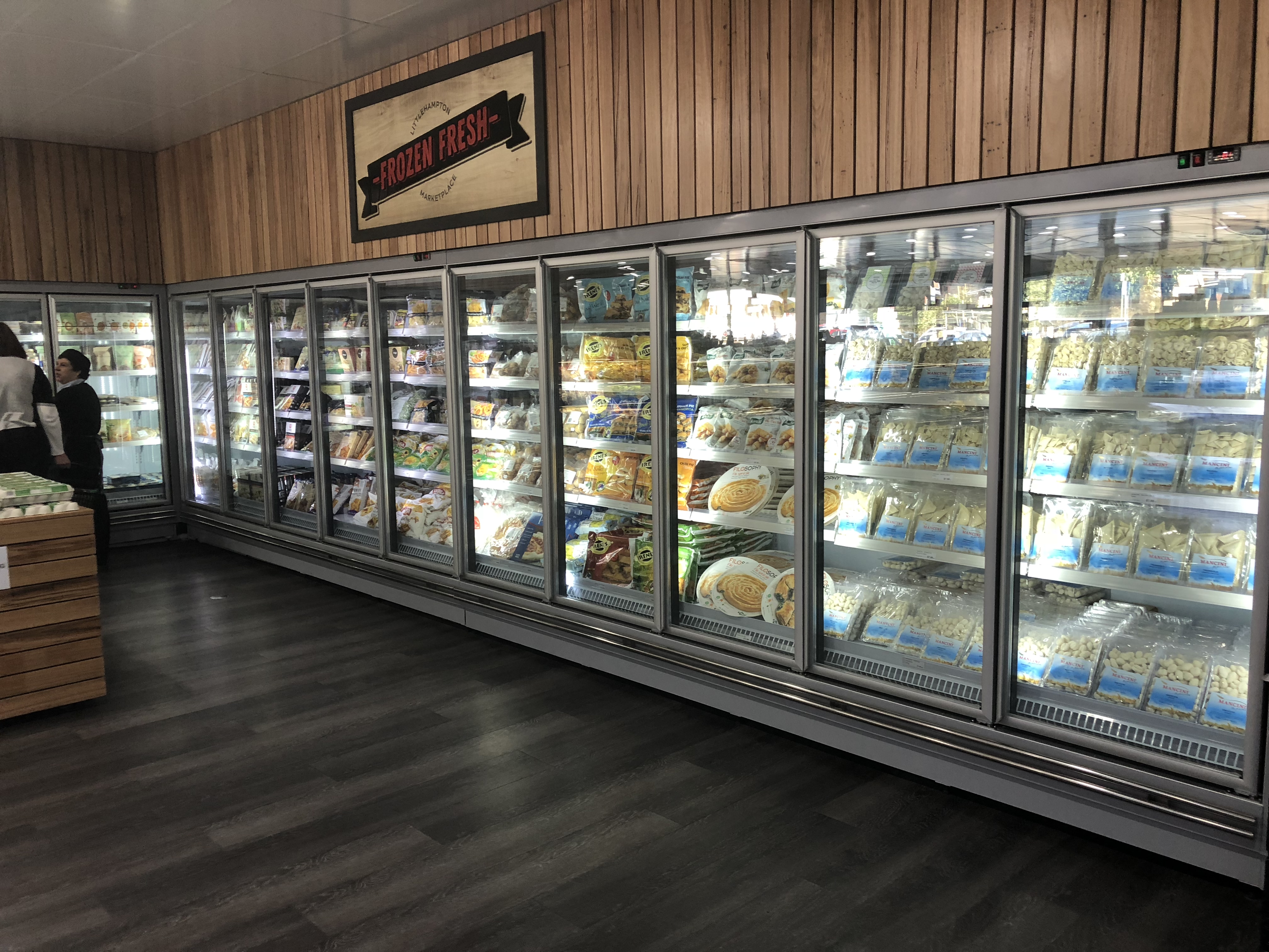 Puertas de vidrio para equipos de cocina de restaurante Refrigeración bajo encimera