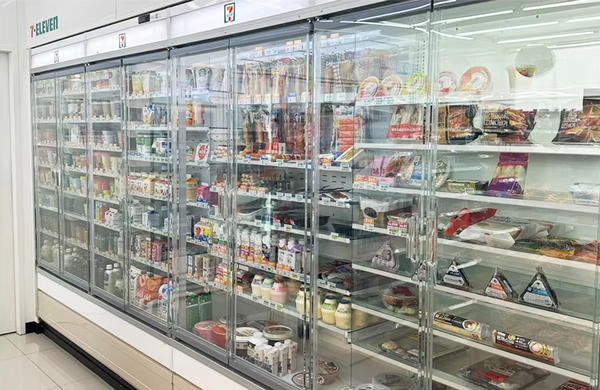 Puerta de vidrio para congelador de bajo consumo