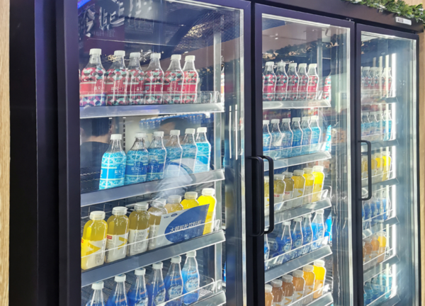 Puerta de vidrio más fría de baja emisividad