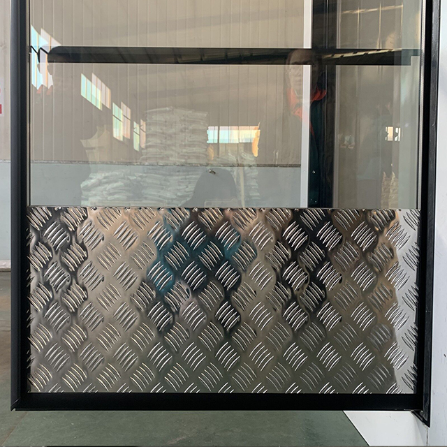 Puerta de servicio de licorería, puerta de vidrio con calefacción para exhibición, puerta de servicio de enfriador-PSD-01