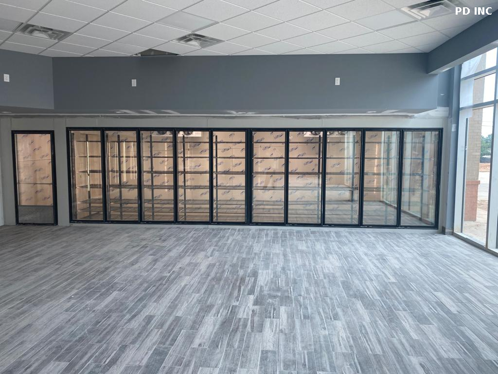 Puertas de vidrio para equipos de cocina de restaurante Refrigeración bajo encimera