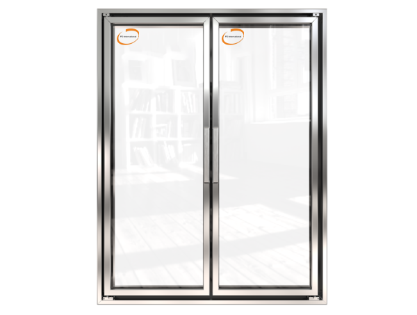 Puerta de vidrio aislada personalizada para vitrina refrigerada